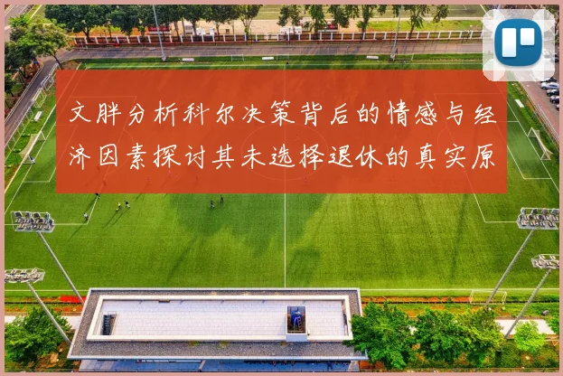 文胖分析科尔决策背后的情感与经济因素探讨其未选择退休的真实原因